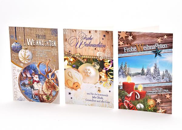 Weihnachtskarten - 100 Stück - 8 Motive – Ansicht 9
