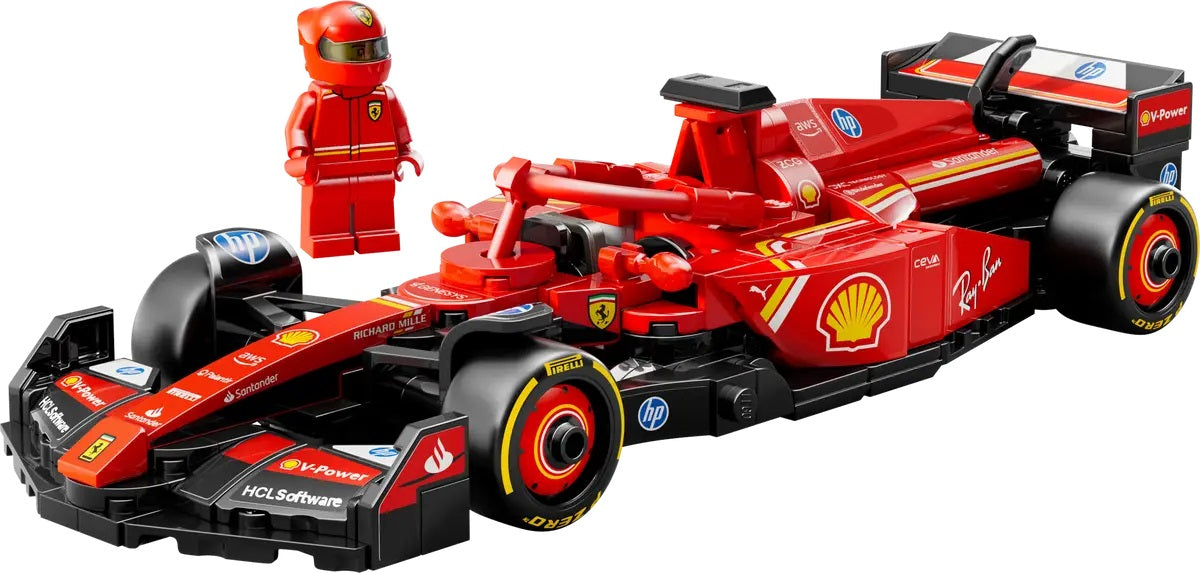 LEGO® Speed Champions 77242 - Ferrari SF-24 F1® Rennauto (275 Teile) – Ansicht 3