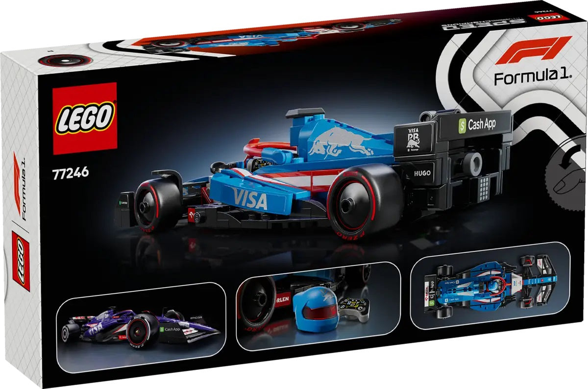 LEGO® Speed Champions 77246 - Visa Cash App RB VCARB 01 F1® Rennauto (248 Teile) – Ansicht 2