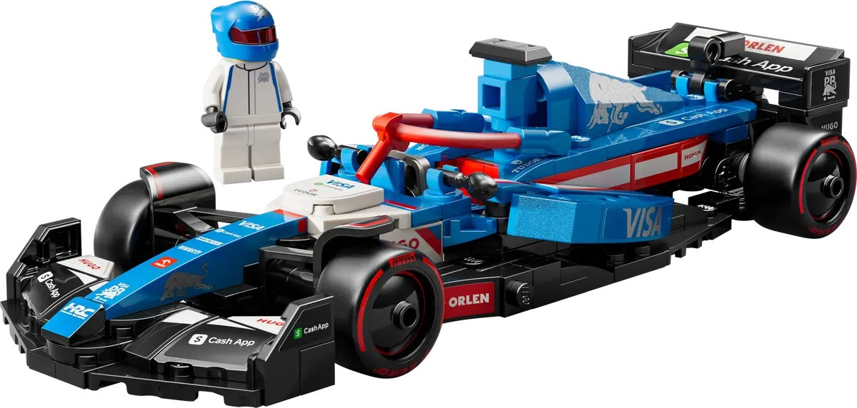 LEGO® Speed Champions 77246 - Visa Cash App RB VCARB 01 F1® Rennauto (248 Teile) – Ansicht 3
