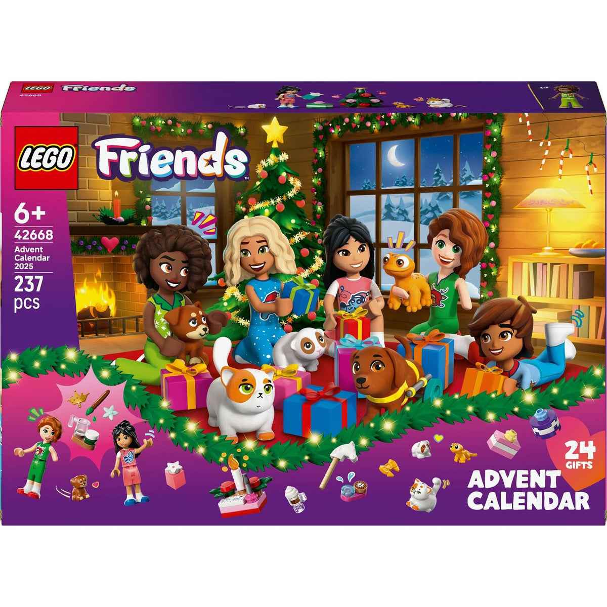 LEGO® Friends 42668 - Adventskalender 2025 (237 Teile) – Ansicht 2