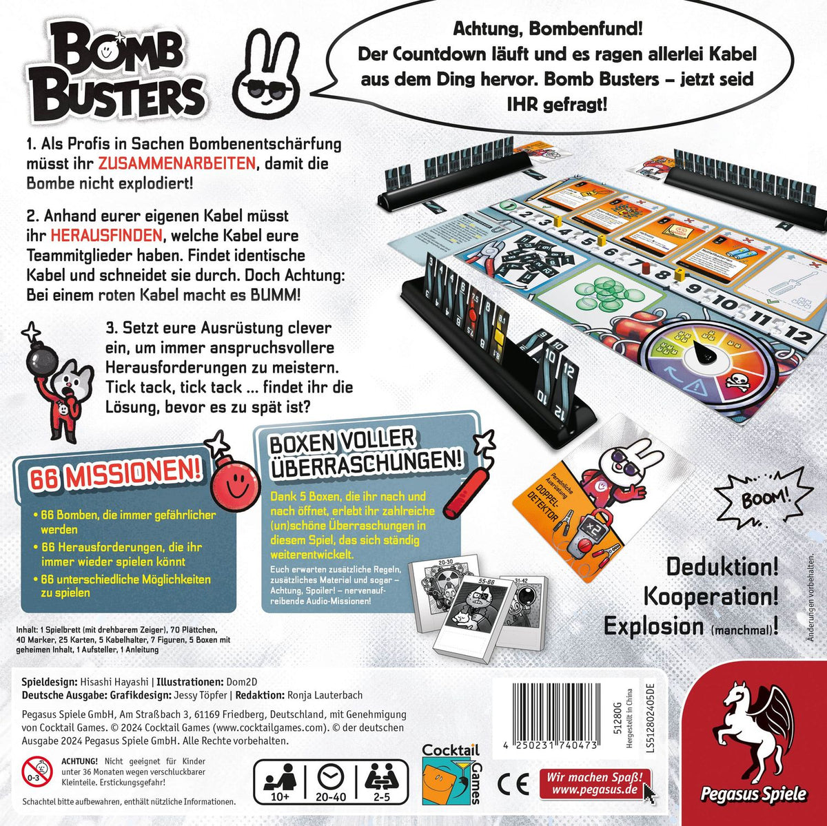 Bomb Busters - Familienspiel (Nominiert Spiel des Jahres 2025) – Ansicht 2
