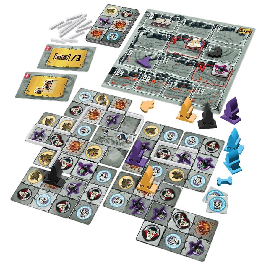 Monsters on the Moon - Brettspiel – Ansicht 2