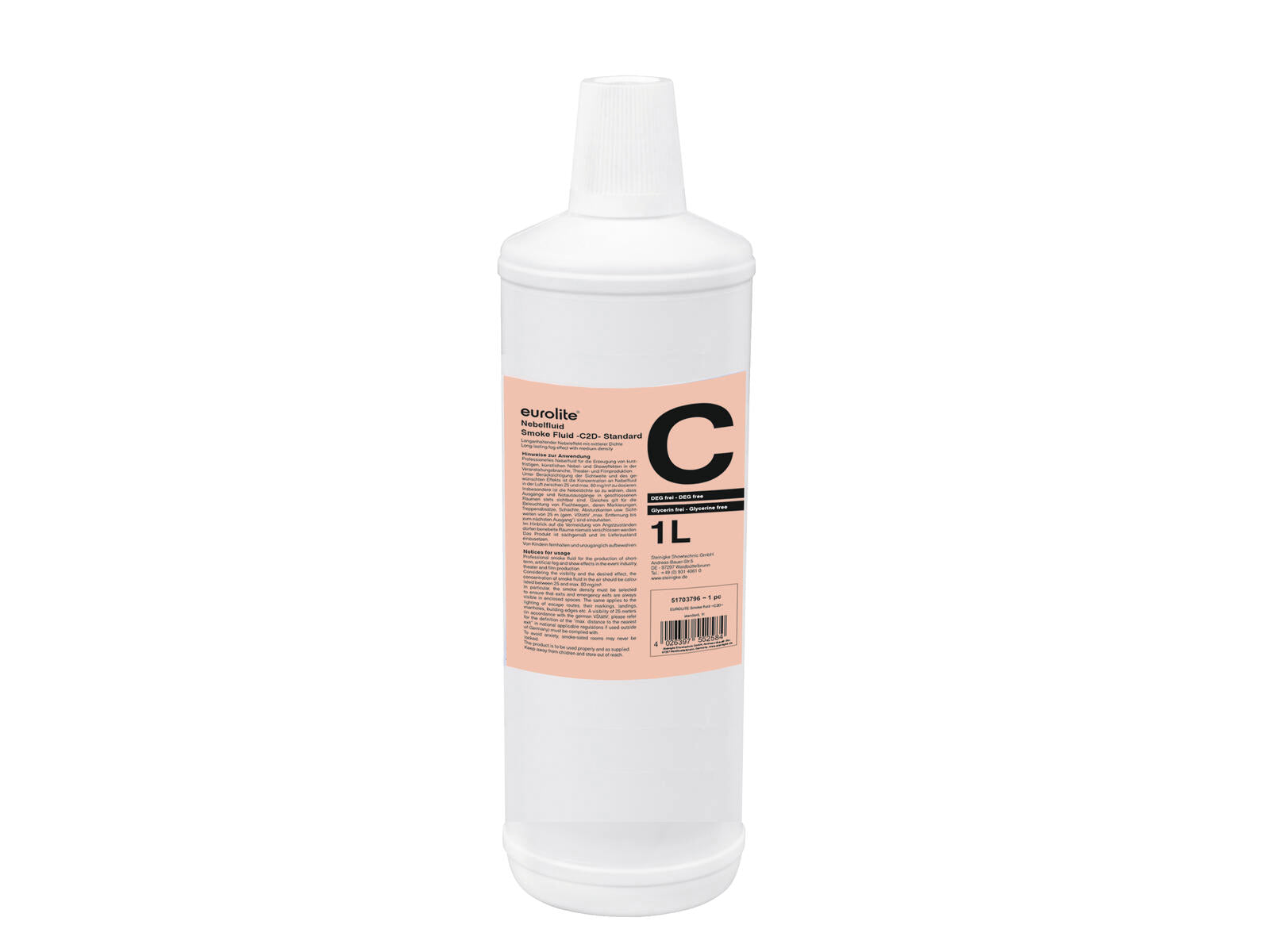 EUROLITE Smoke Fluid -C2D- Standard Nebelfluid 1l