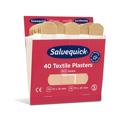 Pflasterstrips Salvequick elastisch 6 Nachfüllpack je 40 St SALVEQUICK – Ansicht 4