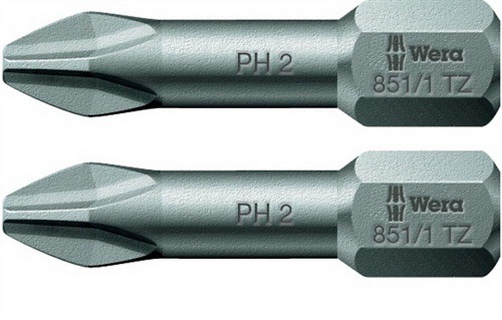 Bit PH Gr2 L25mm 1/4 Zoll 6KT C63 zähh 851/1 TZ SB 4x2= 8 Stück
