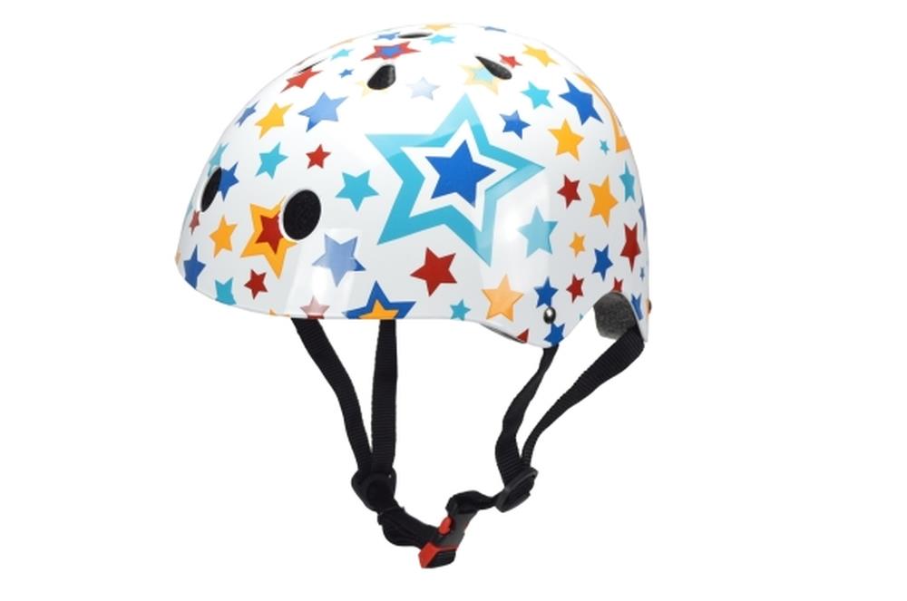 kiddimoto® Fahradhelm Stars Gr S (2-5 Jahre)
