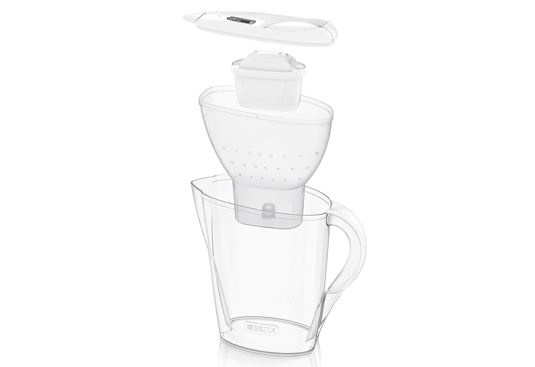 BRITA Wasserfilter-Kanne 'Marella' Filterkanne und Kartusche