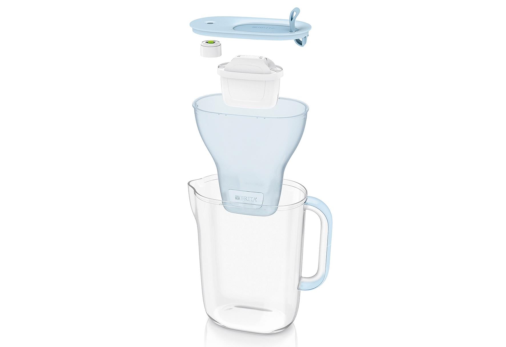 BRITA Wasserfilter-Kanne 'Style eco' Filterkanne und Kartusche