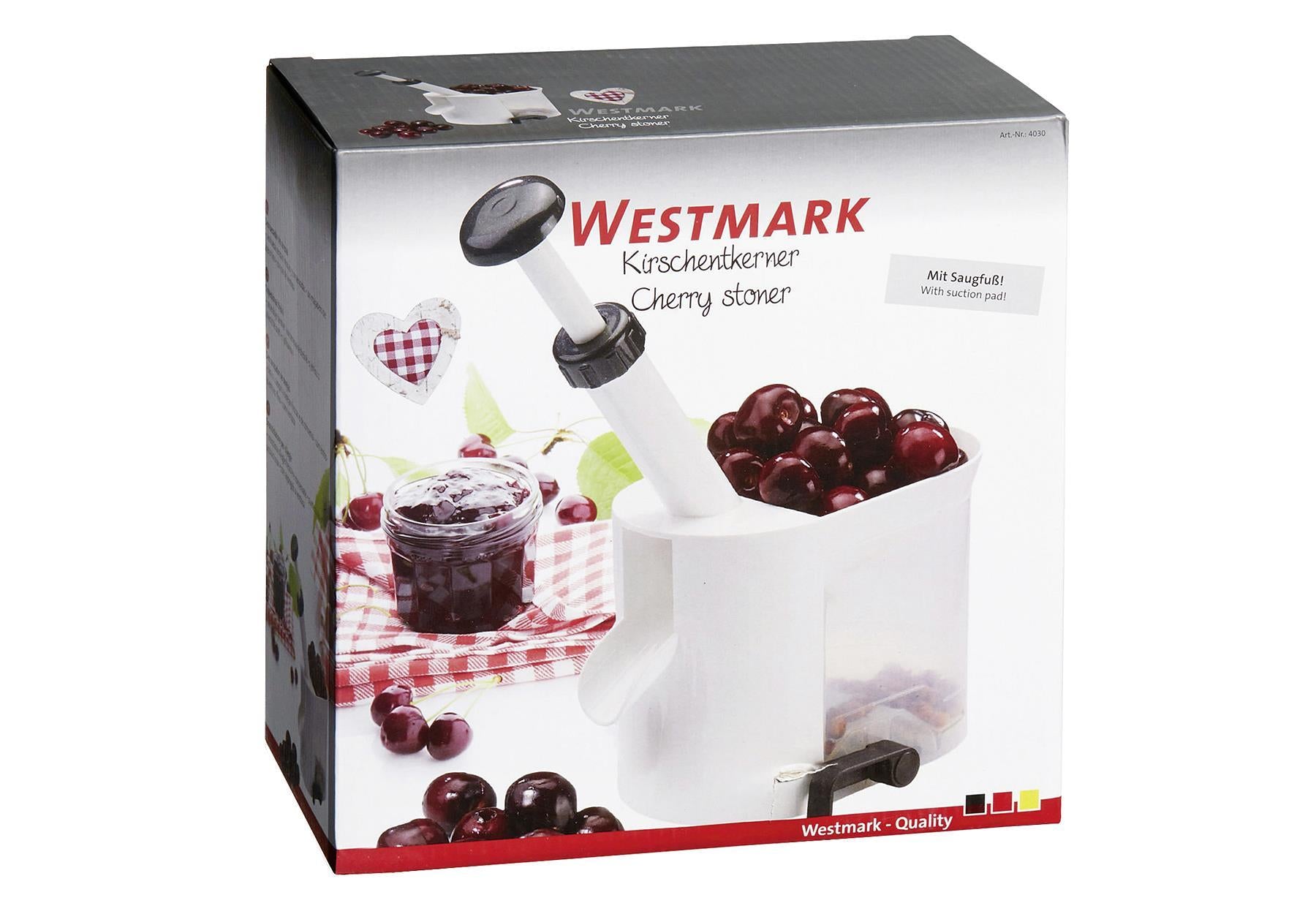 WESTMARK Kirschen-Entkerner Entkerner Auffangbehälter Saugfuß
