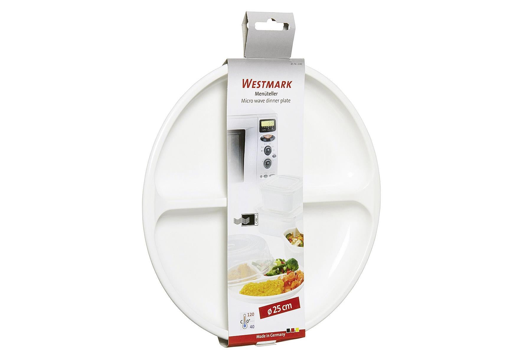 WESTMARK Mikrowellen-Menüteller Ø25cm - VPE: 5