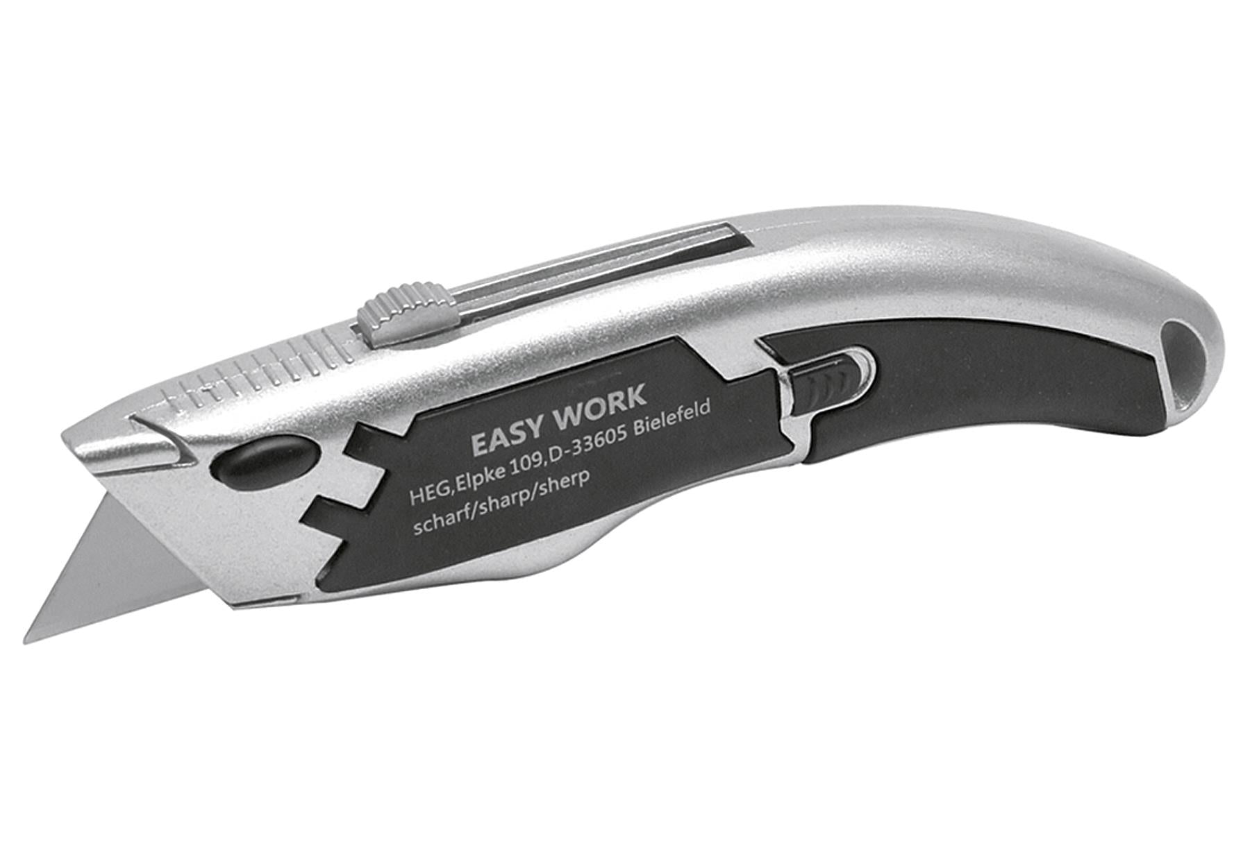 EASY WORK Universalklingenmesser mit 5 Klingen - VPE: 6