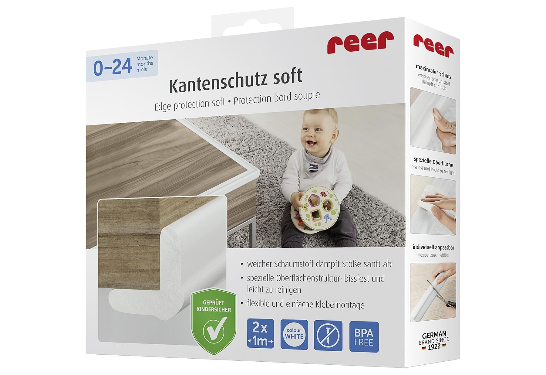 reer Kantenschutz soft weiß