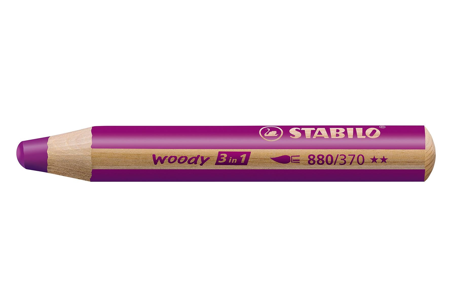 STABILO Buntstift 'woody 3 in 1' - VPE: 5