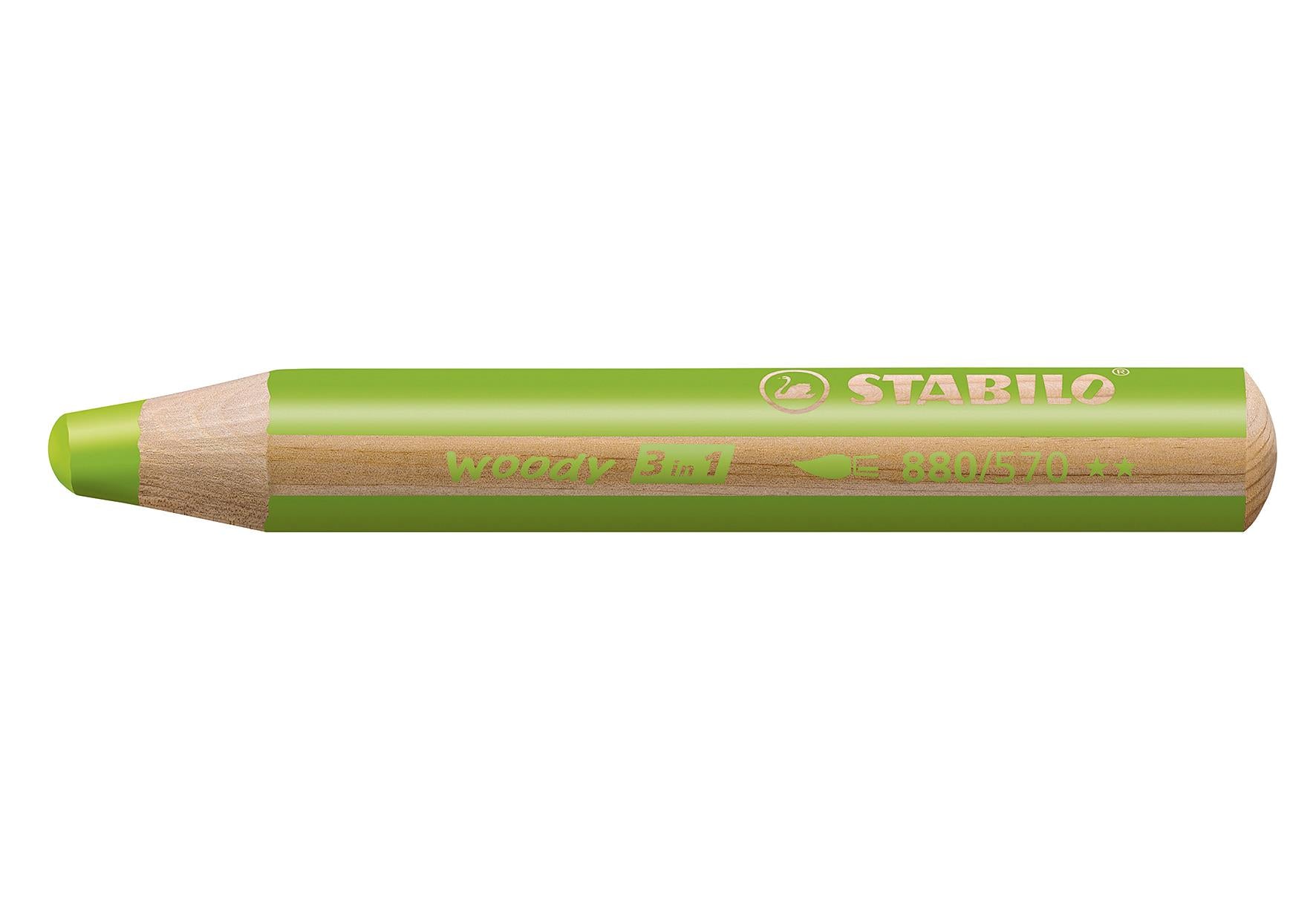 STABILO Buntstift 'woody 3 in 1' - VPE: 5