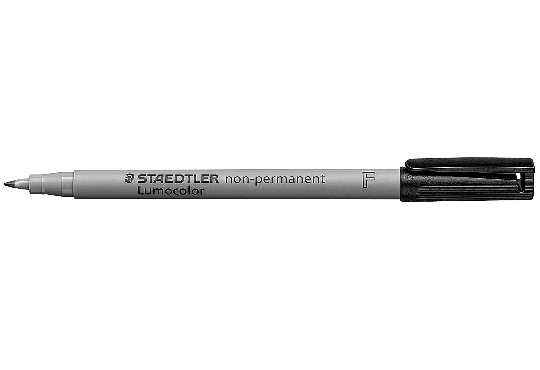 STAEDTLER Lumocolor wasserlöslF schwarz - VPE: 10