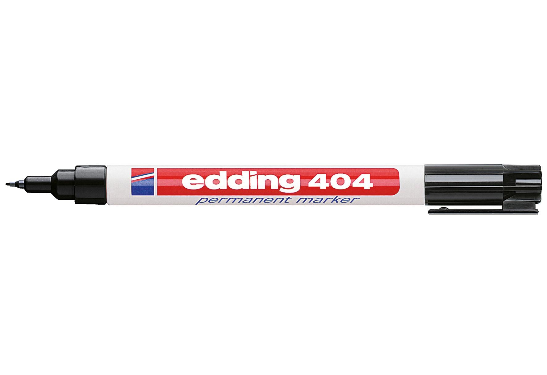 edding Permanentmarker 404 schwarz - VPE: 10