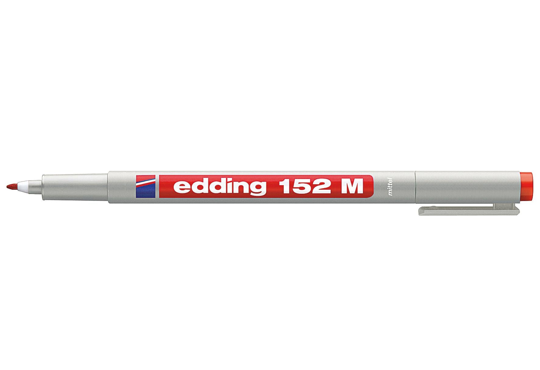 edding Non PermanMarker152M ohp rot - VPE: 10