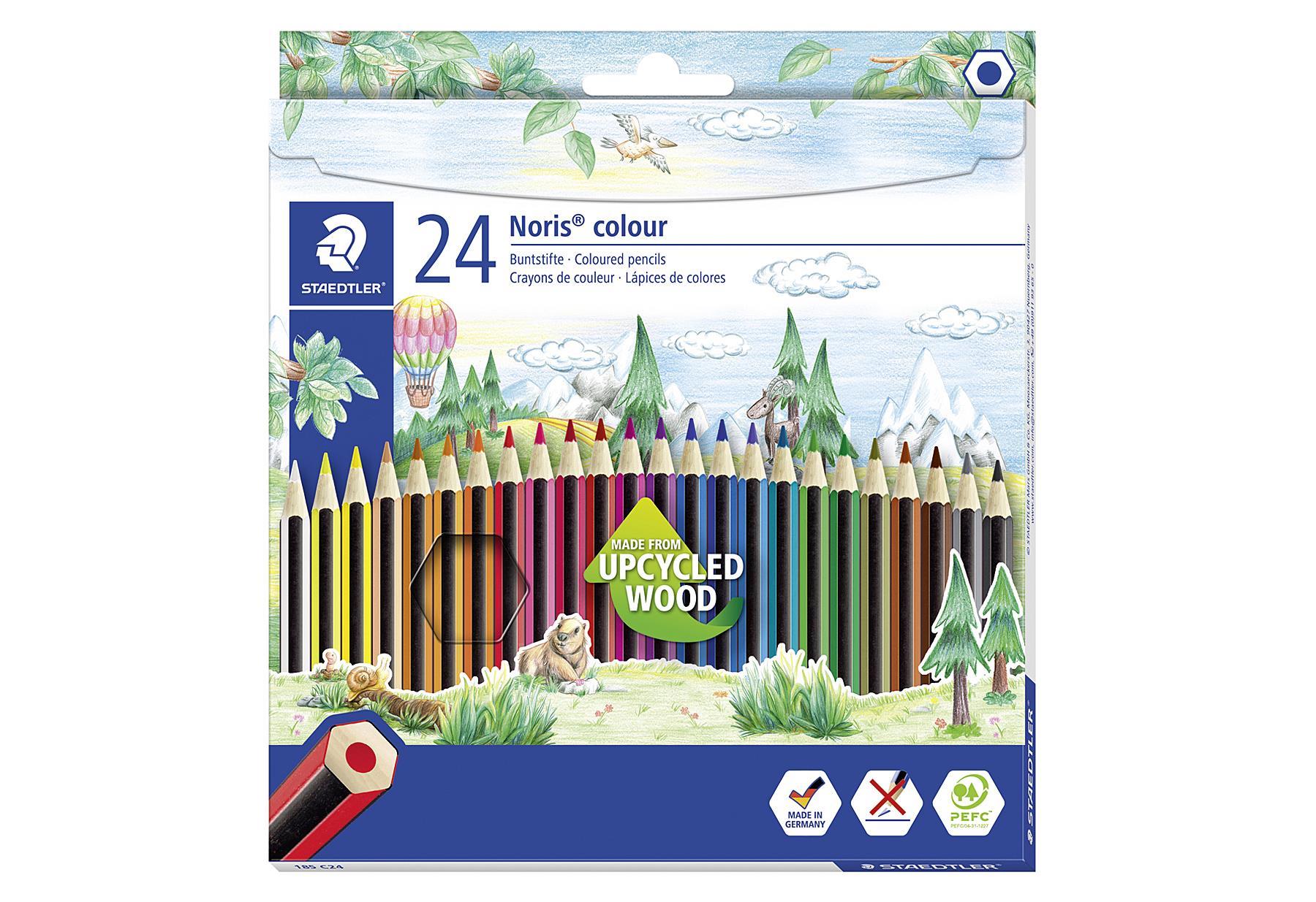 STAEDTLER Farbstifte Noris colour 24er Kartonetui - VPE: 5