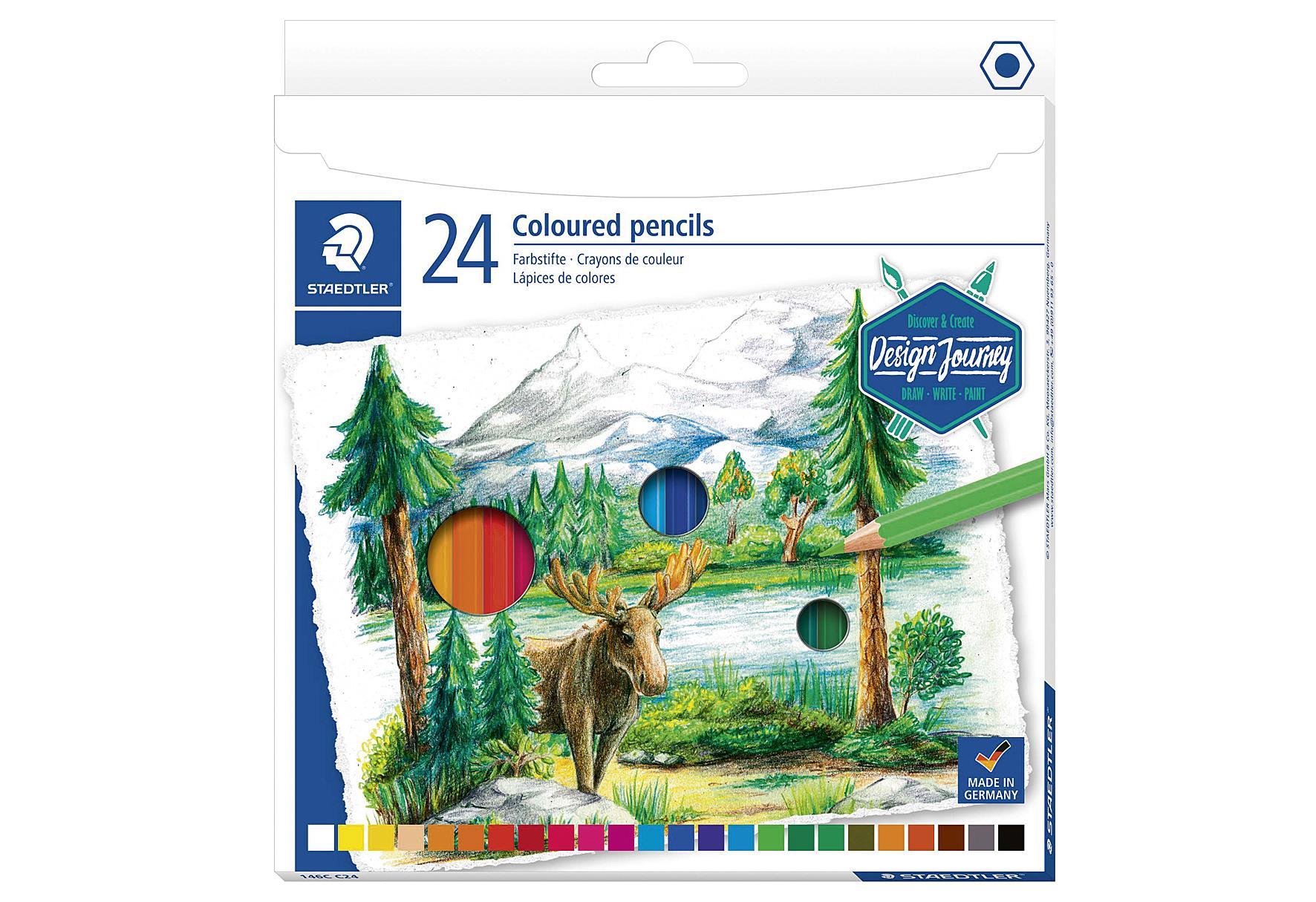 STAEDTLER Farbstifte Design Journey 24er Kartonetui - VPE: 5
