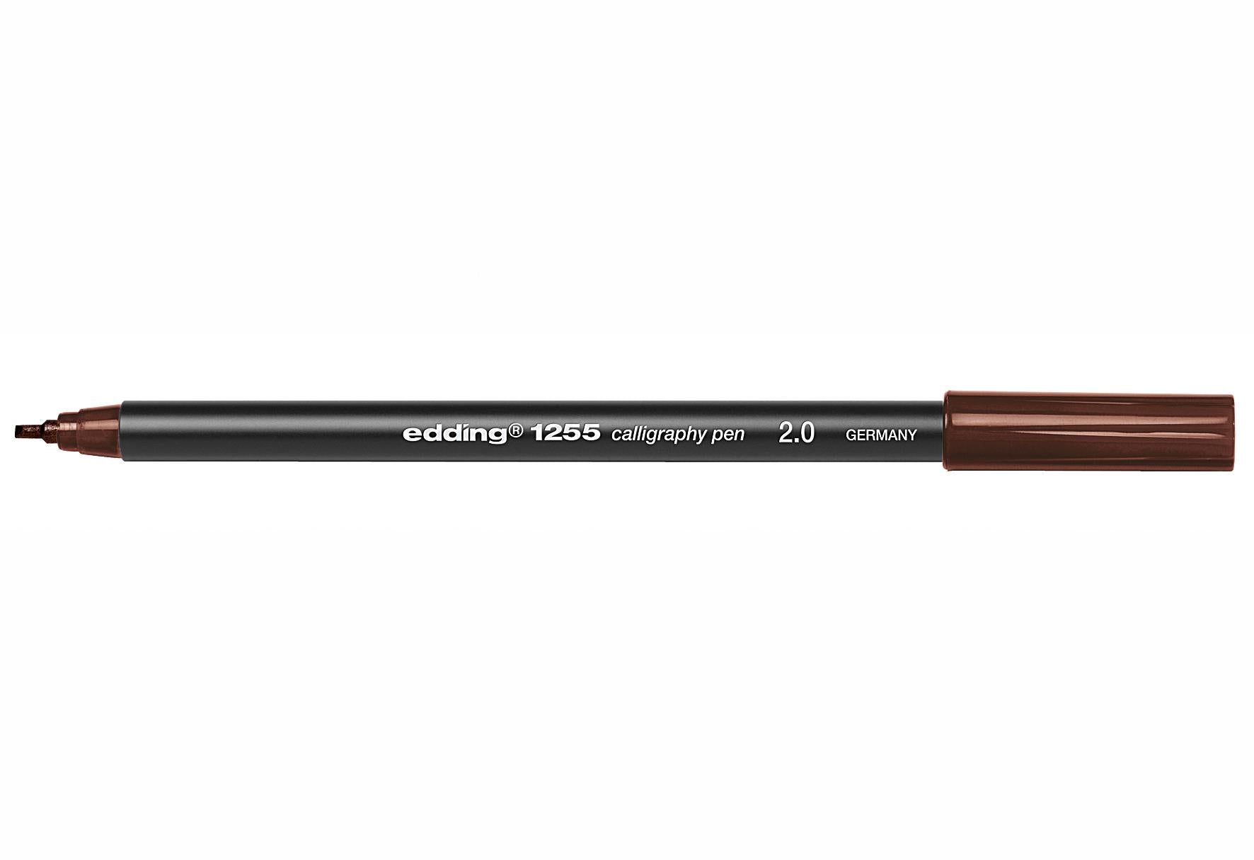 edding Calligraphy Pen 1255 20 dkbr - VPE: 10