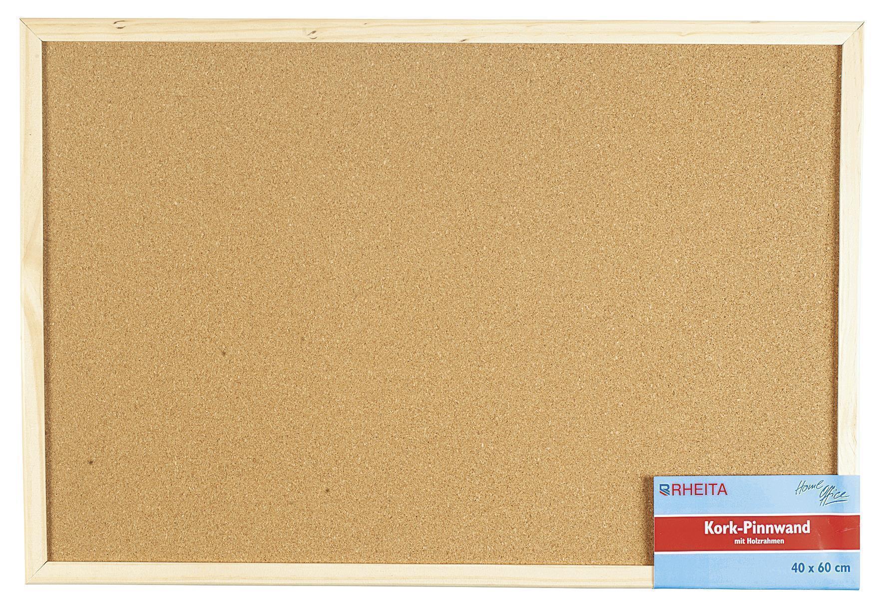Kork-Pinnwand 40x60cm - VPE: 10