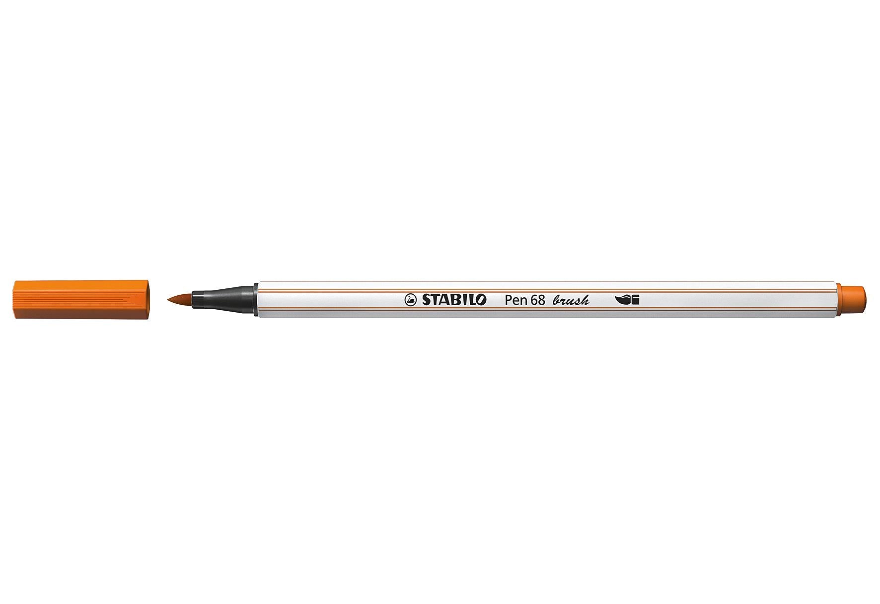 STABILO Fasermaler 'Pen 68 brush' - VPE: 10