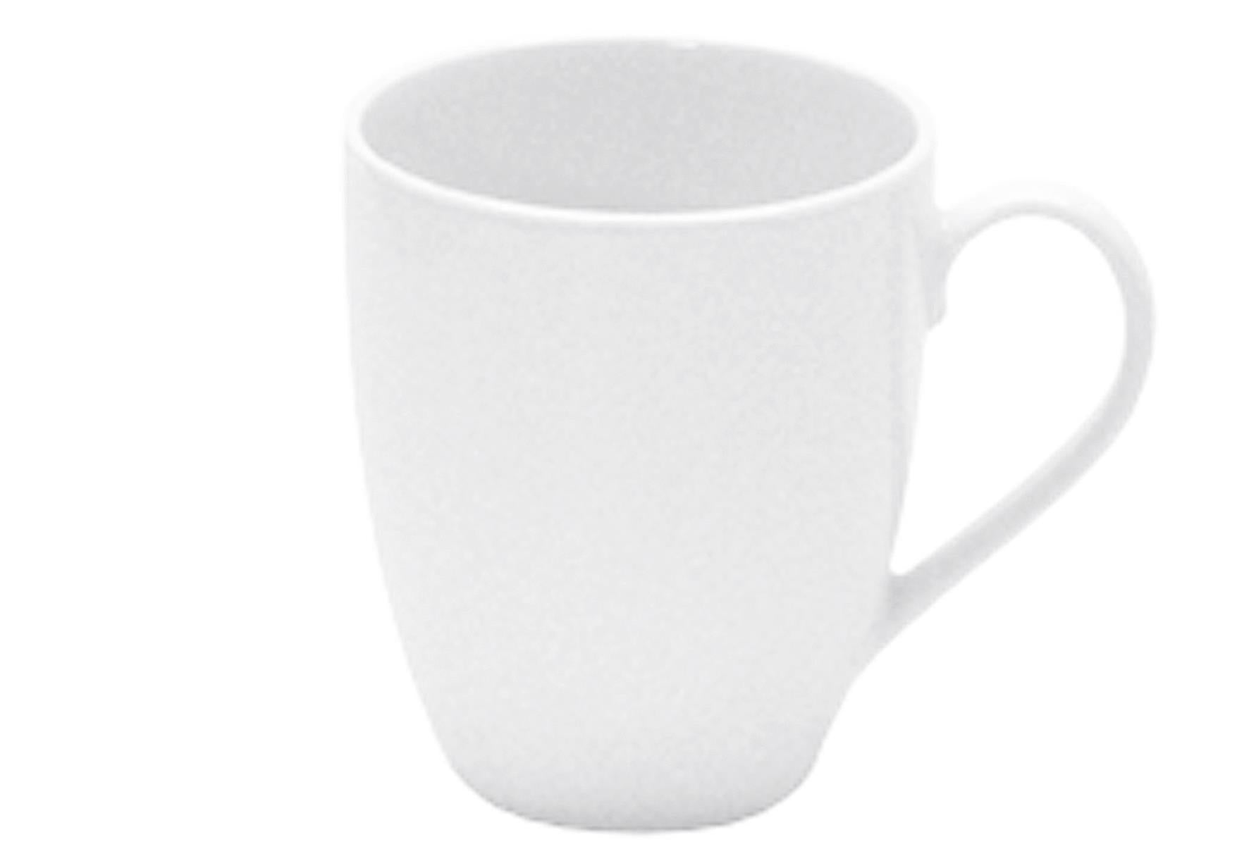 RETSCH Kaffeebecher Porzellan 300ml Höhe 10cm weiß - VPE: 6