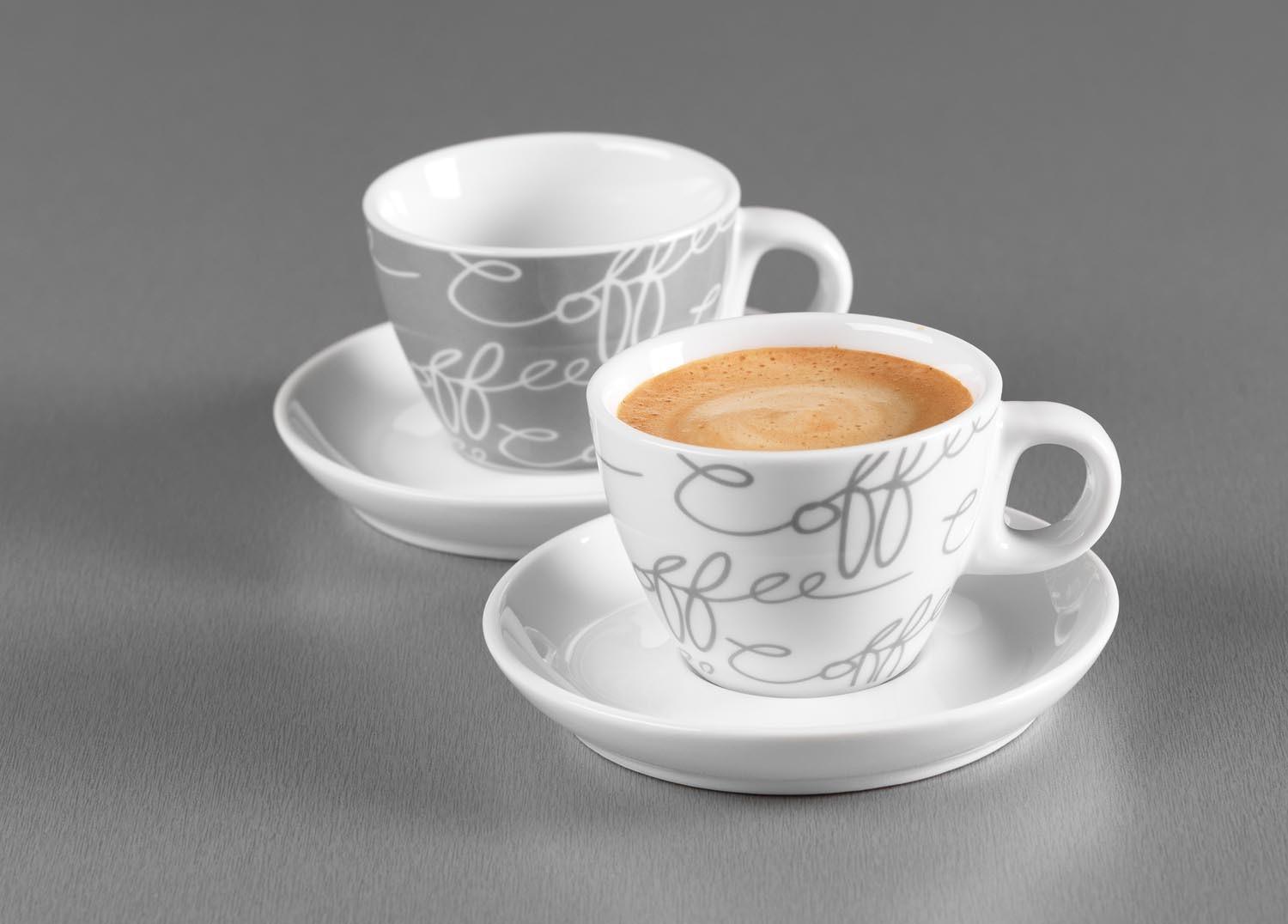 RITZENHOFF & BREKER Espressotasse 'Cornello grey' mit Untere 2er Set