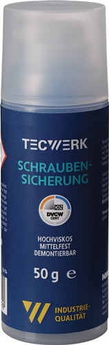 Schraubensicherung 50g mf.hv.blau Pumpdosierer TECWERK