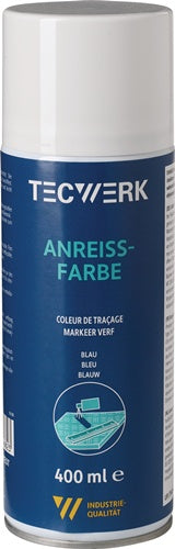 Anreiß-Fluid blau 400ml Spraydose TECWERK