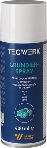 Grundierspray dunkelgrau 400ml Spraydose TECWERK