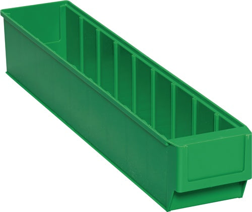 Regalkasten L500xB91xH81mm grün PP TECWERK