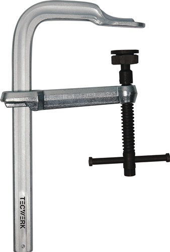 Hochleistungsschlosserzwinge Spann-W.300mm A.140mm Knebel TECWERK