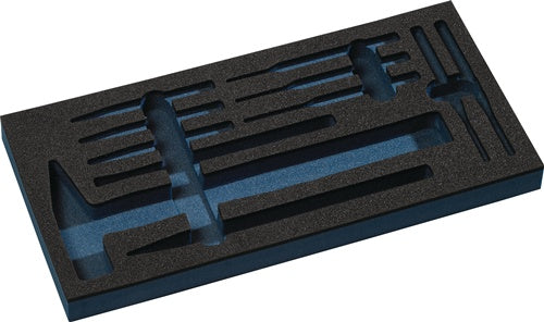 Werkzeugmodul Leereinlage 1/3-Modul 2000 871 243 11-tlg.TECWERK