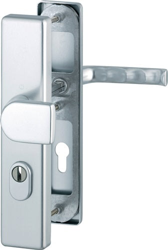 Schutzgarnitur London 78G/2222ZA/2410/113 Aluminium F1 92 mm 66-71 mm HOPPE