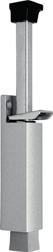 Türfeststeller 3837 0060 22 Zinkdruckguss silber lackiert Hubhöhe 90 mm Türmontage DENI