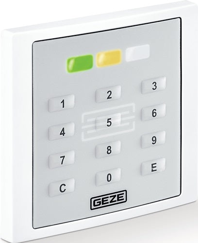 Zutrittskontrollsystem GCER 300 T Light-1Tür Zutrittssteuerung grau IP 54 RFID-Leser Unterputz GEZE