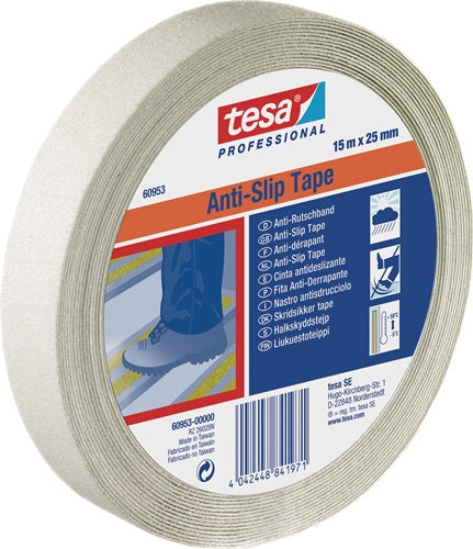 Antirutschklebeband 60953 beige fluoreszierend Länge 15 m, Breite 25 mm Rolle TESA
