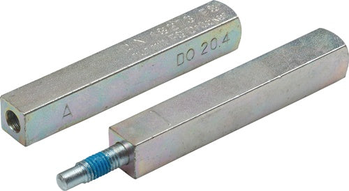 Panik-Stift 120 FS SECURE Vierkant 9 mm TS 72-78 mm geteilter Vollstift OGRO