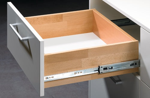 Kugelauszug KA 5632 Stahl verzinkt Nennlänge 500 mm 45 kg HETTICH