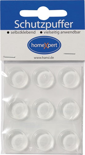 Schutzpuffür Clear 19 mm Kunststoff transparent Koni selbstklebend