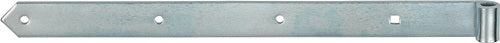 Ladenband Breite 37 mm Länge 500 mm Stärke 5 mm Stahl blau verzinkt halbschwer VORMANN - VPE: 10
