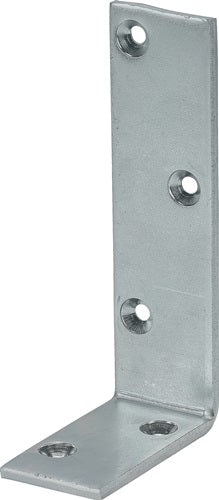 Winkel Länge 100 x 50 mm Breite 40 mm Stärke 5 mm Stahl blau verzinkt VORMANN - VPE: 10
