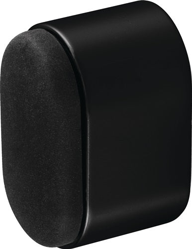 Wandtürpuffür 4700 / 4702 / 4704 Aluminium schwarz eloxiert Länge 25 mm HERMETA