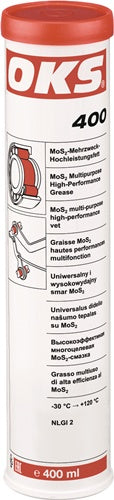 MoS² -Mehrzweck-Hochleistungsfett OKS 400 schwarz 400 ml Kartusche OKS