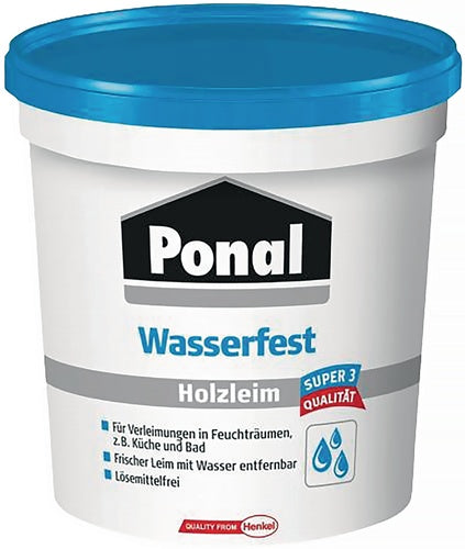Holzleim Wasserfest / Super 3 5 kg EN 204: D3 Eimer PONAL