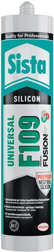 Silikondichtstoff F109 Fusion transparent 300 ml Kartusche SISTA