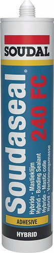 Kleb- uDichtstoff Soudaseal 240FC weiß 290ml Kartusche SOUDAL