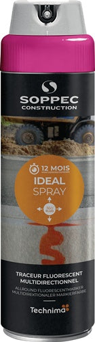 Markierungsspray IDEAL neonpink 500 ml Spraydose SOPPEC